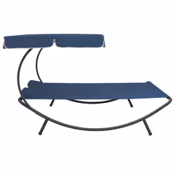 VidaXL 313523 lit d’extérieur Bleu