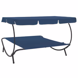 VidaXL 313523 lit d'extérieur Bleu - Vue supplémentaire 4