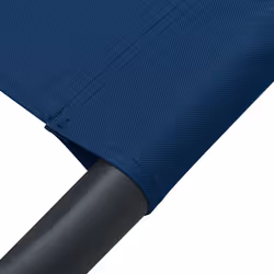 VidaXL 313535 chaise d'extérieur Terrace Siège rembourré Oxford, Acier Bleu - Vue supplémentaire 6