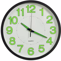 Avec cette horloge murale, vous obtenez toujours l’heure exacte affichée ! Cette horloge a une construction en PP (polypropyl ...