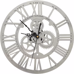 Apportez une pièce maîtresse dans votre espace de vie avec cette horloge murale ! Cette horloge murale présente un design d'e ...