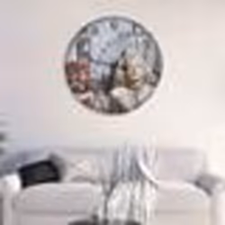 vidaXL Horloge murale vintage 60 cm - TU