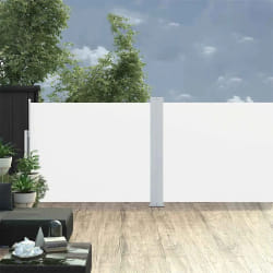 vidaXL Auvent latéral rétractable de patio 170x1200 cm Crème - TU