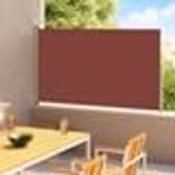 vidaXL Auvent latéral rétractable de patio 180x300 cm Marron