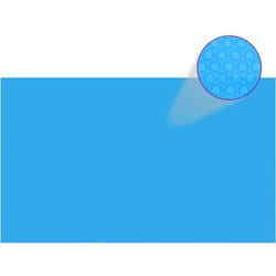 Vidaxl - Couverture de piscine rectangulaire 500x300 cm pe Bleu