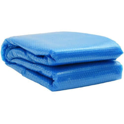 vidaXL Couverture de piscine rectangulaire 1200x600 cm PE Bleu