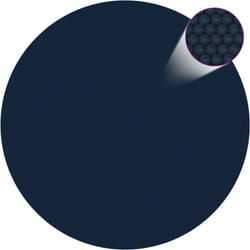 Vidaxl - Film solaire de piscine flottant pe 455 cm Noir et bleu