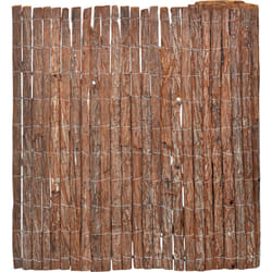 Vidaxl - Clôture de jardin 100x600 cm Écorce