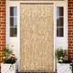 vidaXL Moustiquaire Beige et marron 100x220 cm Chenille - TU