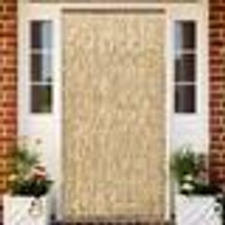 vidaXL Moustiquaire Beige et marron 100x220 cm Chenille - TU