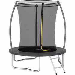 Amusez-vous bien et rebondissez sur ce trampoline rond ! Notre ensemble de trampoline comprend dans l'emballage un filet de s ...