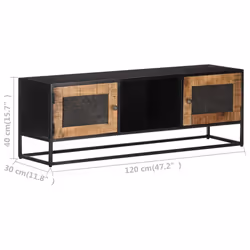 VidaXL 323148 Support TV et centre de divertissement - Vue supplémentaire 6