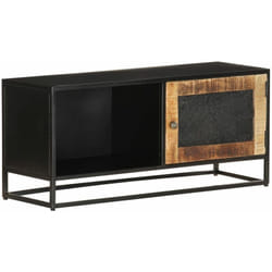Vidaxl - Meuble tv 90x30x40 cm Bois de manguier brut