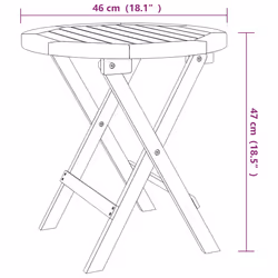 VidaXL 312116 table de jardin - Vue supplémentaire 6
