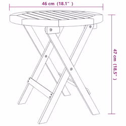 VidaXL 312117 table de jardin - Vue supplémentaire 6