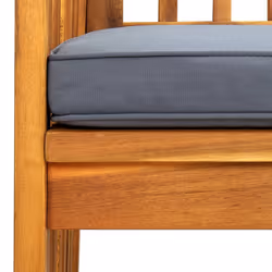 VidaXL 312130 chaise d'extérieur Terrace Siège rembourré Bois d'acacia Gris - Vue supplémentaire 8