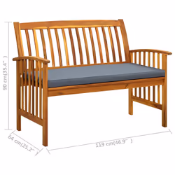 VidaXL 312133 banc de jardin - Vue supplémentaire 8