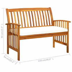 VidaXL 312134 banc de jardin - Vue supplémentaire 8