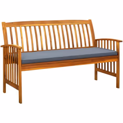 Cet élégant banc de jardin ajoutera une touche de charme rustique à votre patio ou à tout autre espace de vie extérieur ! Le ...