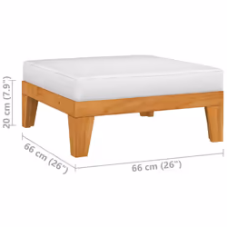 VidaXL 312152 banc de jardin Bois d'acacia - Vue supplémentaire 6