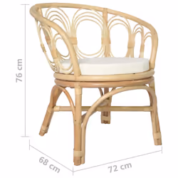 VidaXL 325475 chaise restaurant - Vue supplémentaire 6