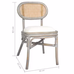 VidaXL 325479 chaise restaurant - Vue supplémentaire 7