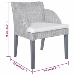 VidaXL 325485 chaise restaurant - Vue supplémentaire 6