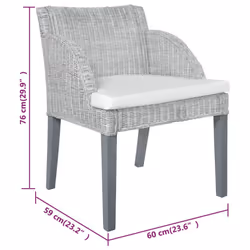 VidaXL 325488 chaise restaurant - Vue supplémentaire 7
