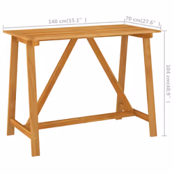 VidaXL 312409 table de jardin - Vue supplémentaire 6