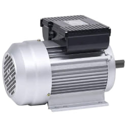 vidaXL Moteur monophasé 1,5kW - Aluminium, 2800 tr/min