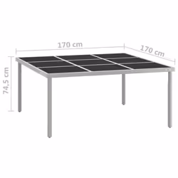 VidaXL 313084 table de jardin - Vue supplémentaire 5