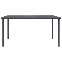 VidaXL 313087 table de jardin Anthracite