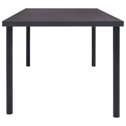 VidaXL 313087 table de jardin Anthracite