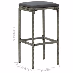 VidaXL 313450 Tabouret de bar - Vue supplémentaire 8