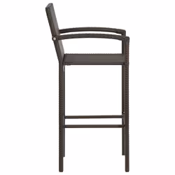 VidaXL 313451 chaise d'extérieur Terrace Polyuréthane, Acier Marron