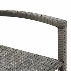 VidaXL 313453 chaise d'extérieur Terrace Polyuréthane, Acier Gris - Vue supplémentaire 7