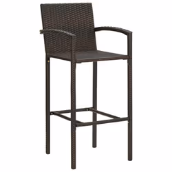 VidaXL 313454 chaise d'extérieur Terrace Polyuréthane, Acier Marron