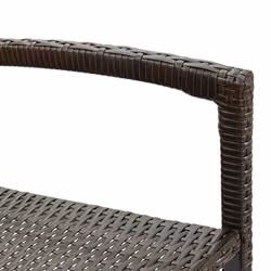 VidaXL 313454 chaise d'extérieur Terrace Polyuréthane, Acier Marron - Vue supplémentaire 6