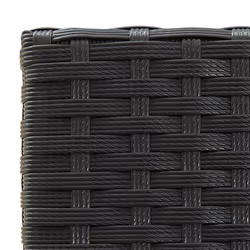 VidaXL 313455 chaise d'extérieur Terrace Polyuréthane, Acier Noir - Vue supplémentaire 7