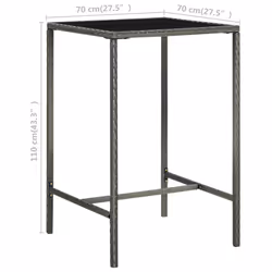 VidaXL 313459 table de jardin - Vue supplémentaire 6