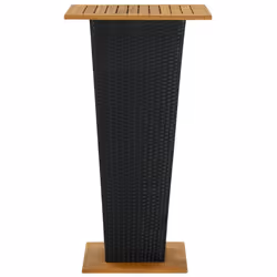 VidaXL 313463 table de jardin Noir - Vue supplémentaire 2