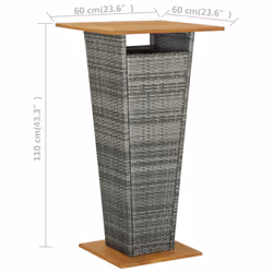 VidaXL 313464 table de jardin - Vue supplémentaire 6