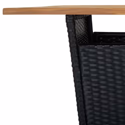 VidaXL 313465 table de jardin Noir - Vue supplémentaire 5