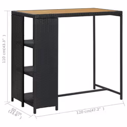 VidaXL 313478 table de cuisine et de salle à manger - Vue supplémentaire 7