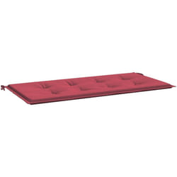 Vidaxl - Coussin de banc de jardin rouge bordeaux 120x50x4 cm