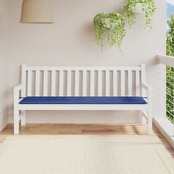 Vidaxl - Coussin de banc de jardin bleu royal 180x50x3 cm tissu oxford