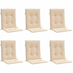Donnez à votre espace de vie extérieur un nouveau look en un instant avec ces confortables coussins de chaise à dossier bas ! ...