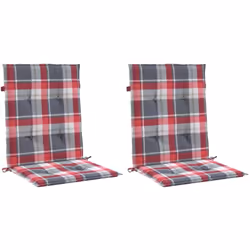 Donnez à votre espace de vie extérieur un nouveau look en un instant avec ces confortables coussins de chaise à dossier bas ! ...