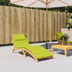 Donnez à votre espace de vie extérieur un nouveau look en un instant avec ce confortable coussin de chaise longue ! Matériau ...