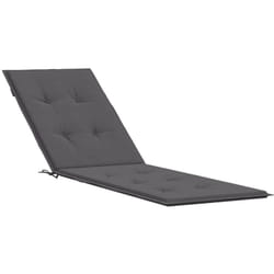 Vidaxl - Coussin de chaise de terrasse anthracite (75+105)x50x4 cm